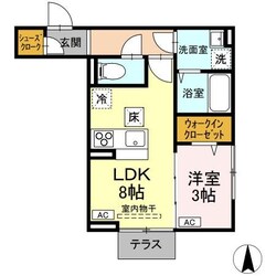 Dスクエア子安町の物件間取画像